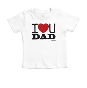 T-Shirt, I love you dad, white